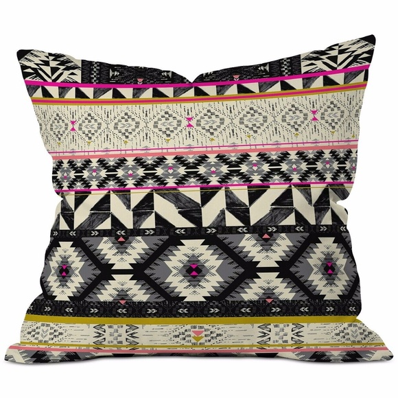 Deny Designs Pattern State Alpine Tribal 16" x 16" Throw Pillow - Neutral - Picture 1 of 1